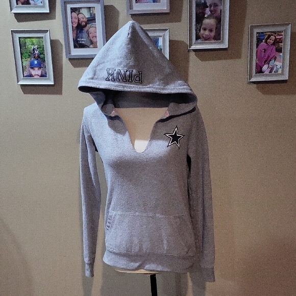 PINK Victoria's Secret Tops - PINK Victoria's Secret Dallas Cowboys Hoodie